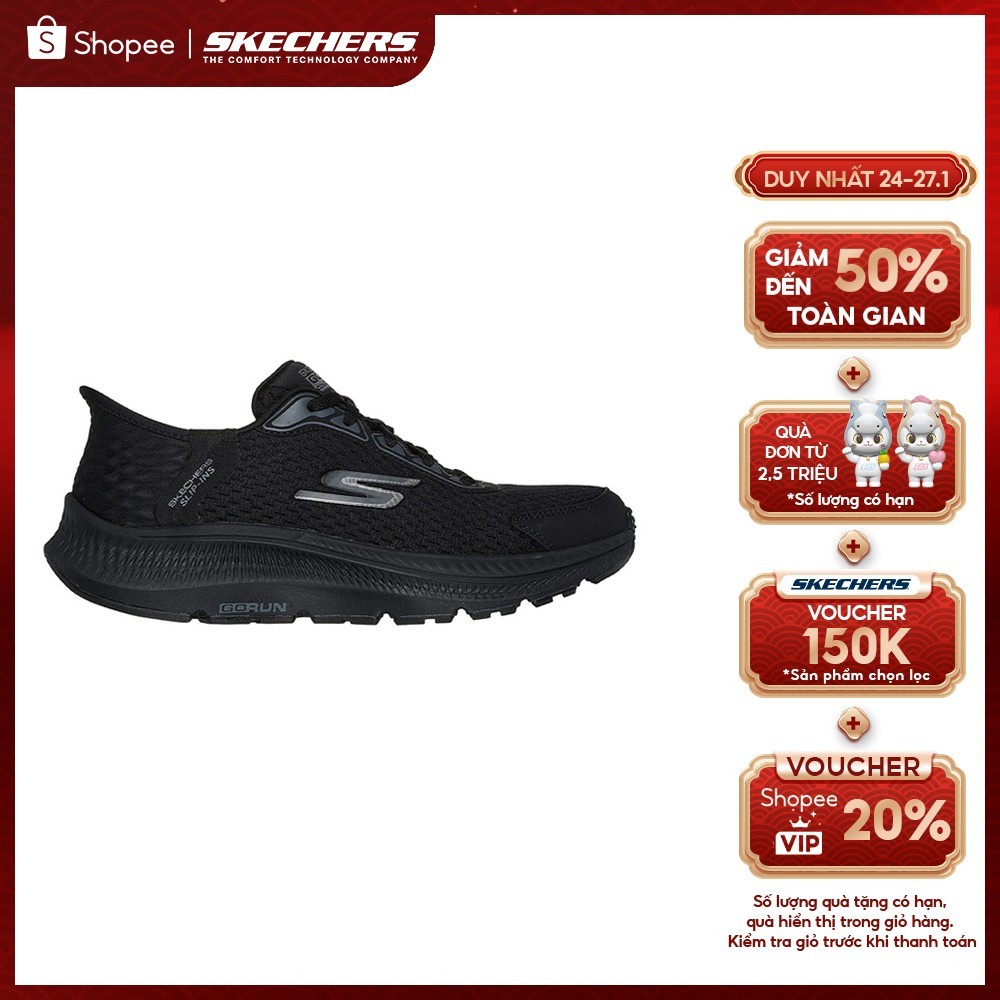 Giày Thể Thao Nữ Skechers Slip-ins Performance Consistent 2.0 Endure - 128615W-BBK Air-Cooled Memory