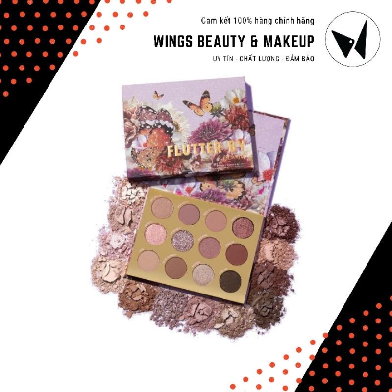 COLOURPOP - Bảng mắt Pressed Powder Palette (Flutter By) [auth]
