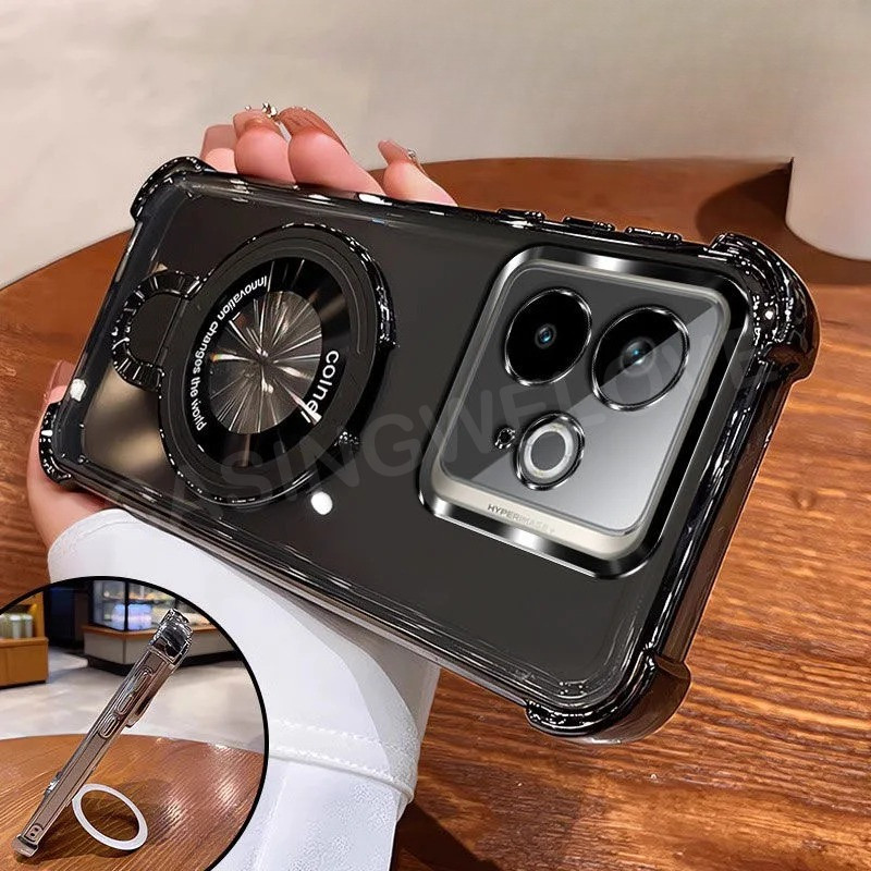 Ốp Điện Thoại Cho Realme GT7 GT 7T GT7 Pro 4G 5G CD Giá Đỡ Vỏ Điện Thoại Silicon Túi Khí Bốn Góc Vỏ 