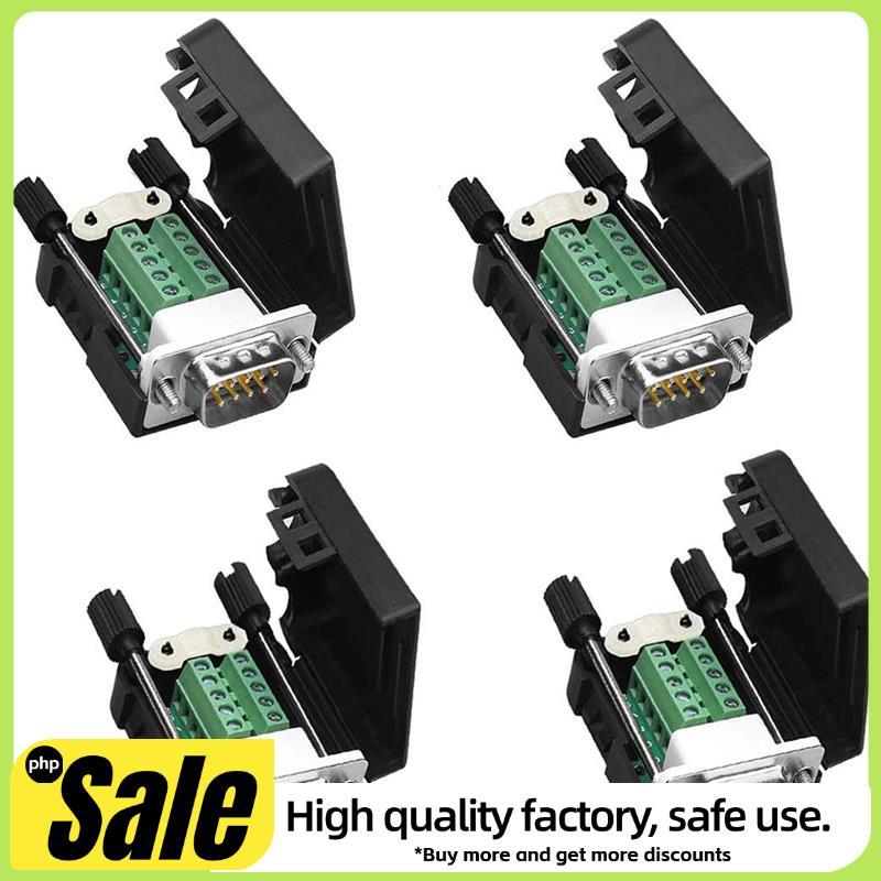 DB9 Solderless RS232 D-SUB Serial to 9Pin Port Terminal Nam Female Adapter Connector Breakout Board 