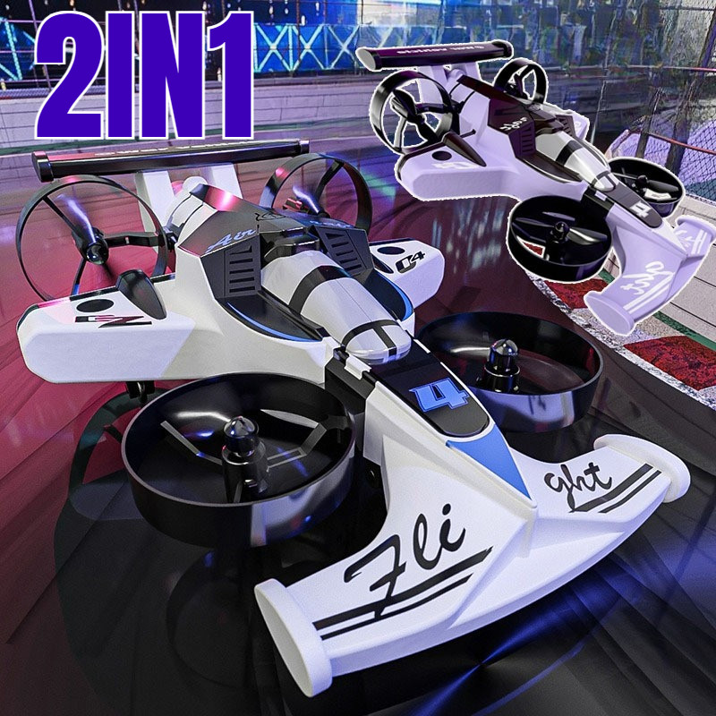 Đồ Chơi Máy Bay Không Người Lái Bốn Trục điều Khiển Từ Xa,Chống Va đập,Đa Năng Trên Bộ Và Trên Không,Đồ Chơi Trẻ Em