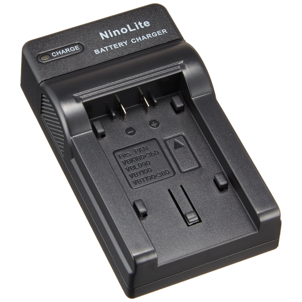 NinoLite USB sạc pin cho Panasonic VW-VBK180 VW-VBT380-K VW-VBT190-K và các loại khác.