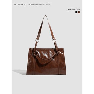 túi tote túi tote có khóa kéo UR Túi Tote Đi Lại Dung Tích Lớn Nữ Mùa Hè 2025 Phong Cách Mới Hợp Thời Trang Sinh Viên Đại Học Lớp Túi Xách Đeo Vai