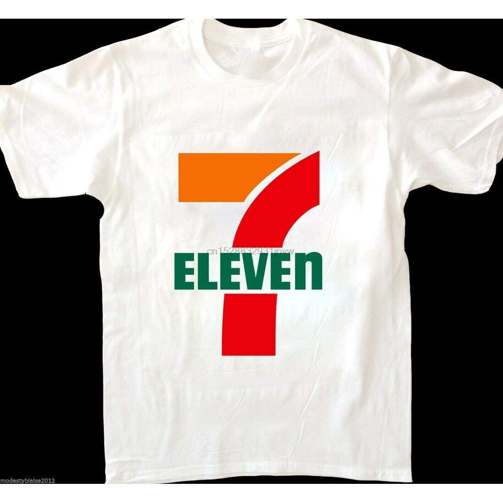 Giao hàng trong vòng 24 giờ Áo thun Logo 7-Eleven Mimal Style