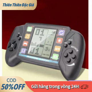 【COD】Máy game retro nhỏ gọn dễ mang theo đa công năng, tập trung trò chơi trí tuệ như Tetris, kèm loa phát nhạc.