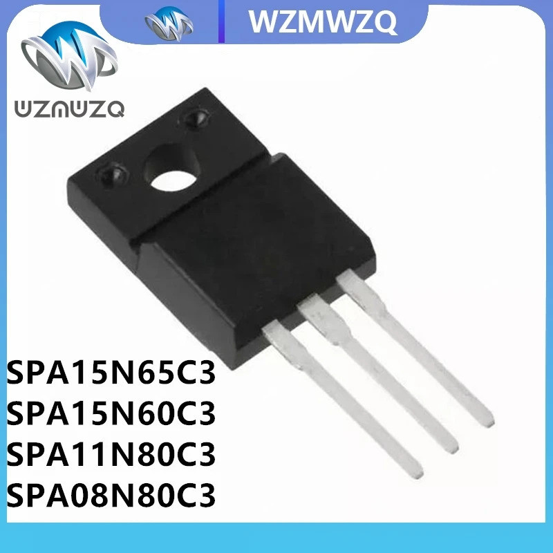 5 Chiếc SPA15N65C3 15N65C3 SPA15N60C3 15N60C3 SPA11N80C3 11N80C3 SPA08N80C3 08N80C3 SPA04N80C3 04N80