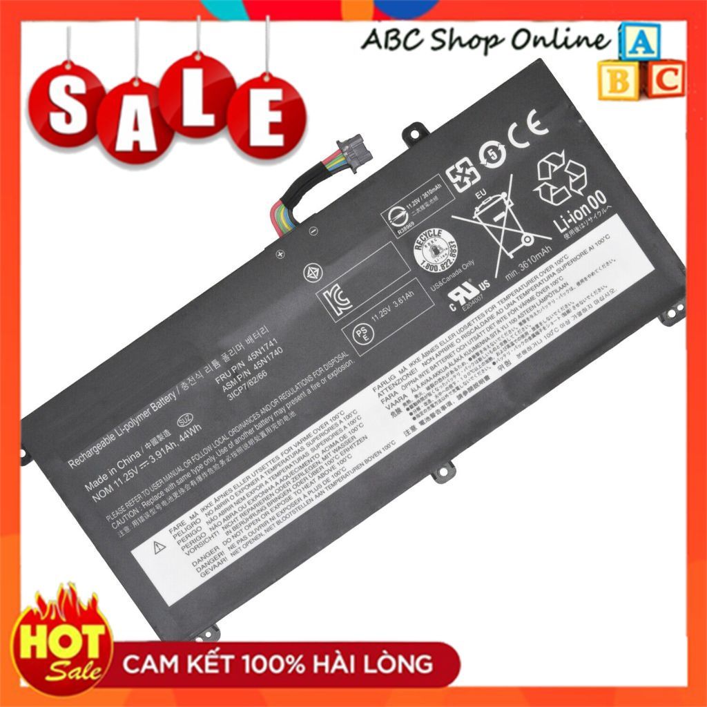 Pin Laptop Lenovo ThinkPad T550 T550s T560 W550 W550s 00NY639 45N1740 45N1741 45N1742 45N1743