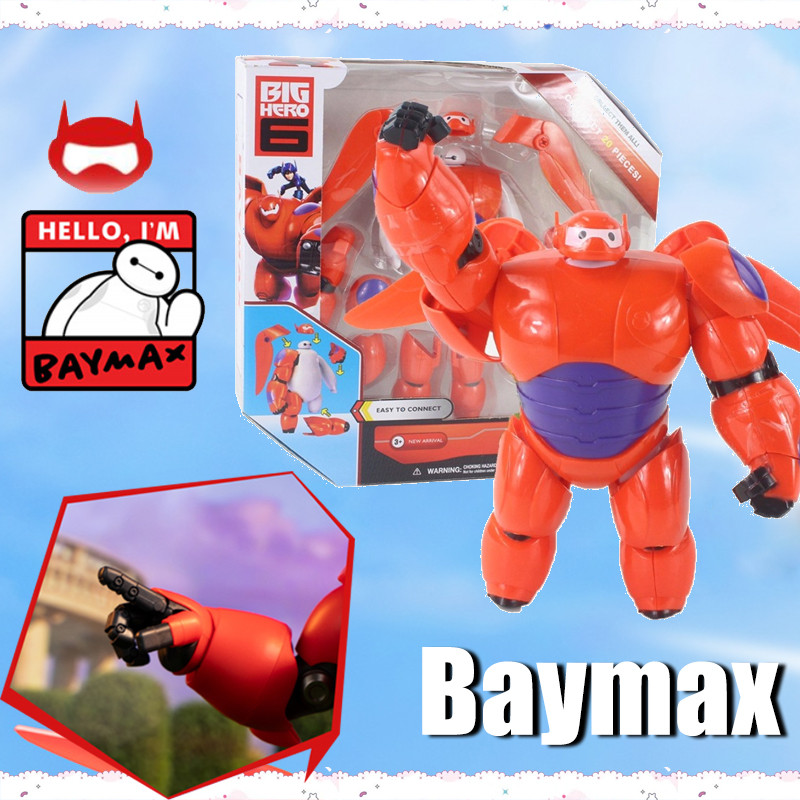Big Hero 6 Baymax Nhân Vật Hành Động Hoạt Hình Dễ Thương Baymax Lắp Ráp Mô Hình Sưu Tập Hình Đồ Chơi