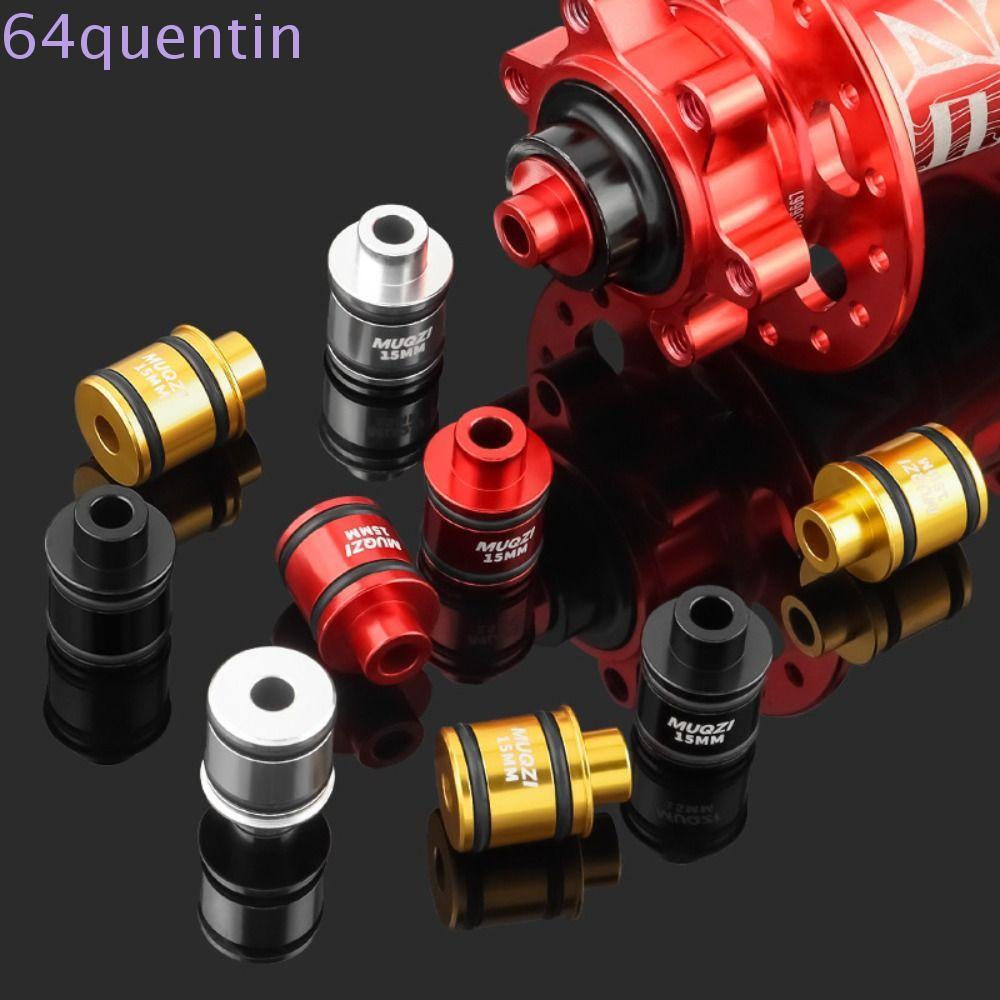 QUENTIN 2 Chiếc Hub Xe Đạp Thru Trục Adapter, Phát Hành Nhanh 12 / 15 Mm Xe Đạp Hub Chuyển Đổi, Hợp 