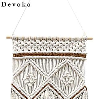 Devoko Thảm macrame Treo Tường Trang Trí Phong Cách boho