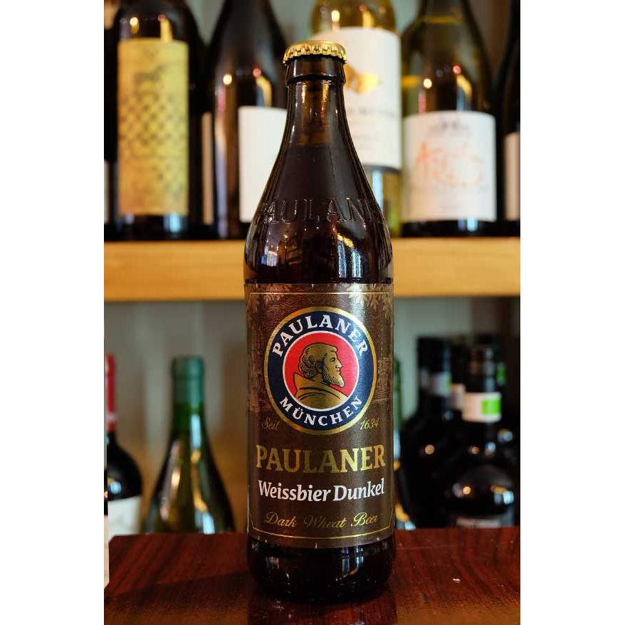 Bia Paulaner Weissbier Dunkel 5.3% - bia Đức - 1 chai 500ml