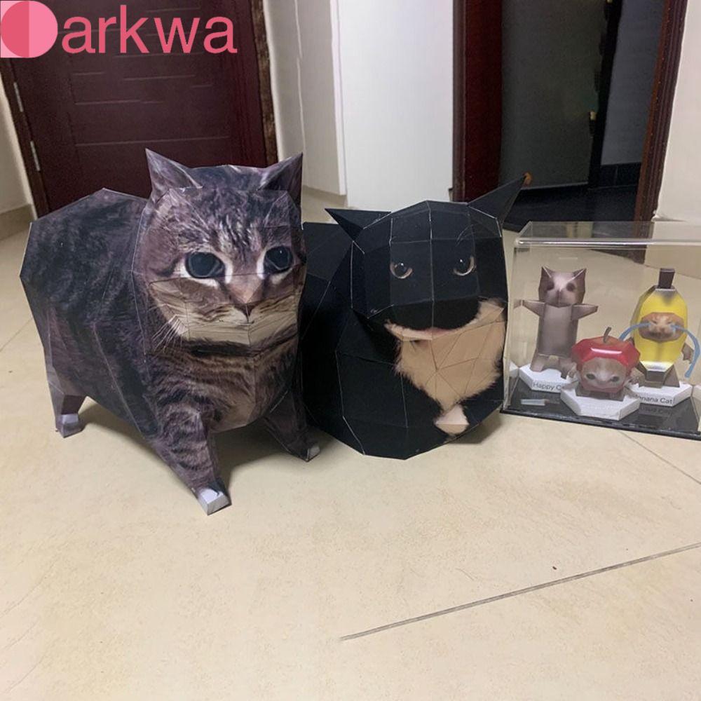DARKWA Giấy gấp 3D Cat Wonder Kitten Đồ chơi trẻ em sáng tạo