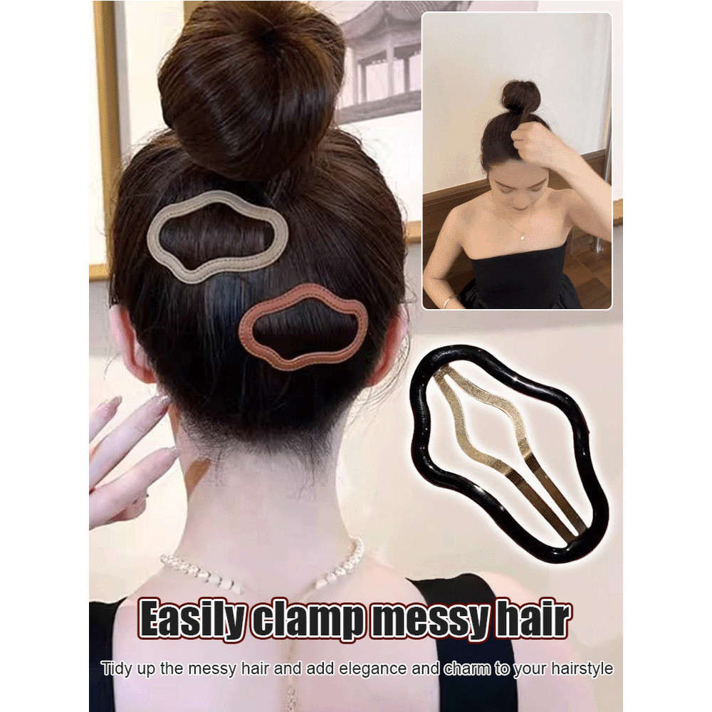 【Kẹp Chặt Không Rơi】Kẹp Tóc Hình Mây Cho Tóc Ngắn/Mỏng Phụ Kiện Tóc Đẹp Thiết Kế Bé Gái Kẹp Tóc BB/K