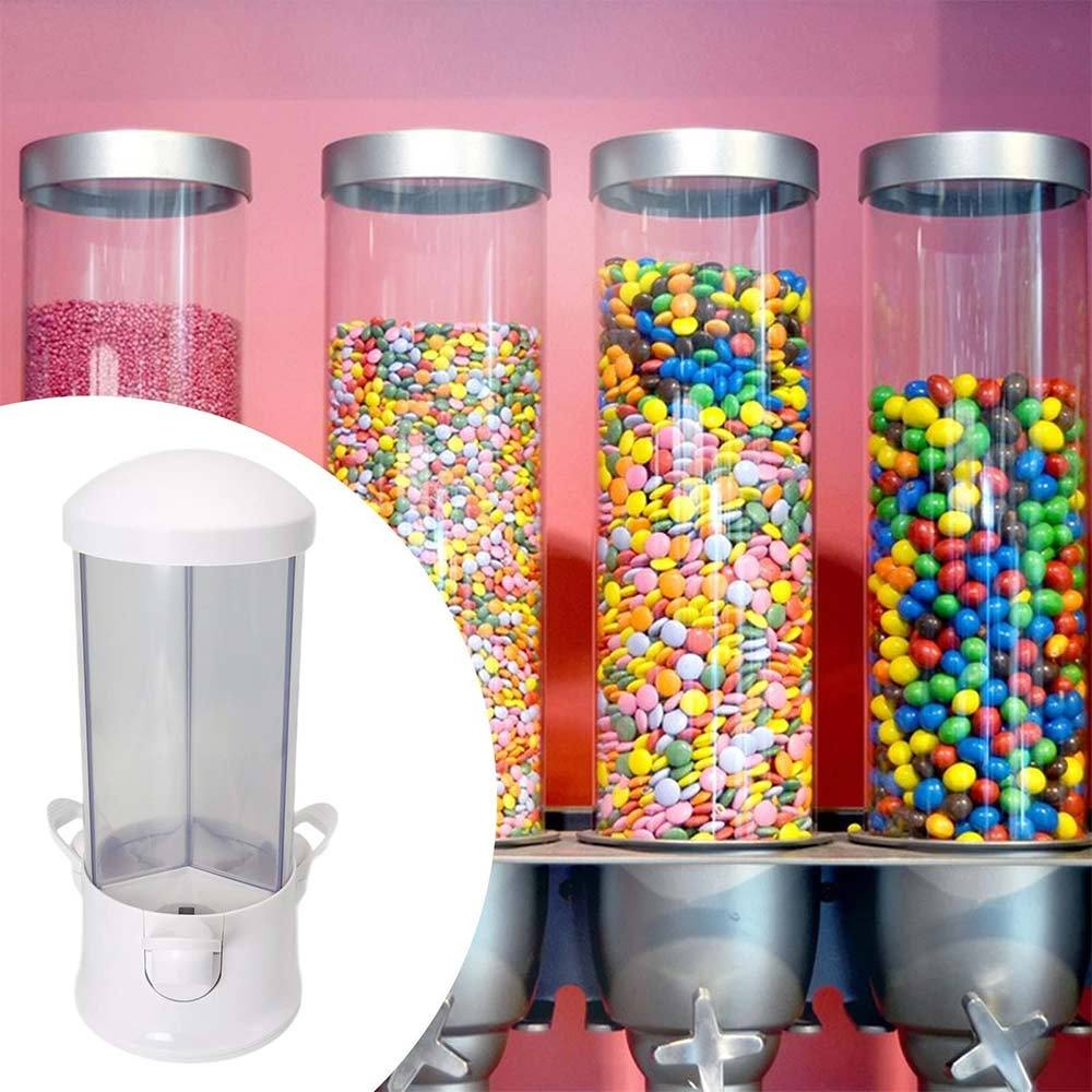 Triple Candy Machine Dispenser Machine 3 Compartments Gumball Gum Ball Snacks