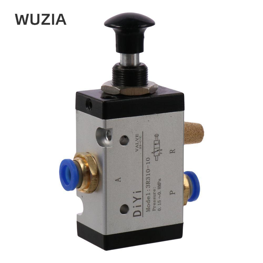 Van điện từ WUZIA, Khí nén cầm tay 3R210-08, Van công tắc không khí 1 / 4 "PT 3 chiều Điều khiển bằn