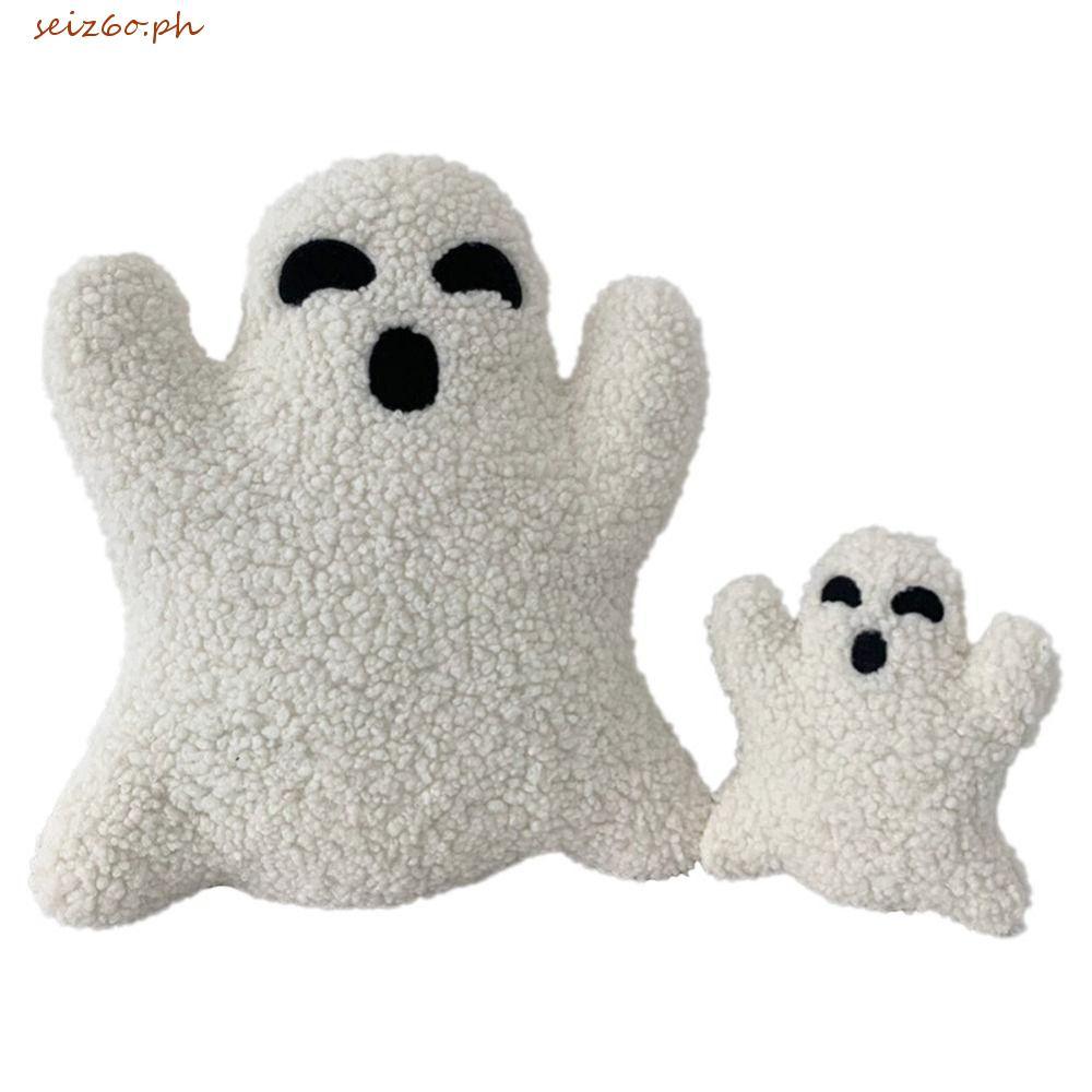 SEIZ6O Halloween Ghost Throw Gối, Halloween Đồ chơi sang trọng Halloween Elf Ghost Đồ chơi sang trọn