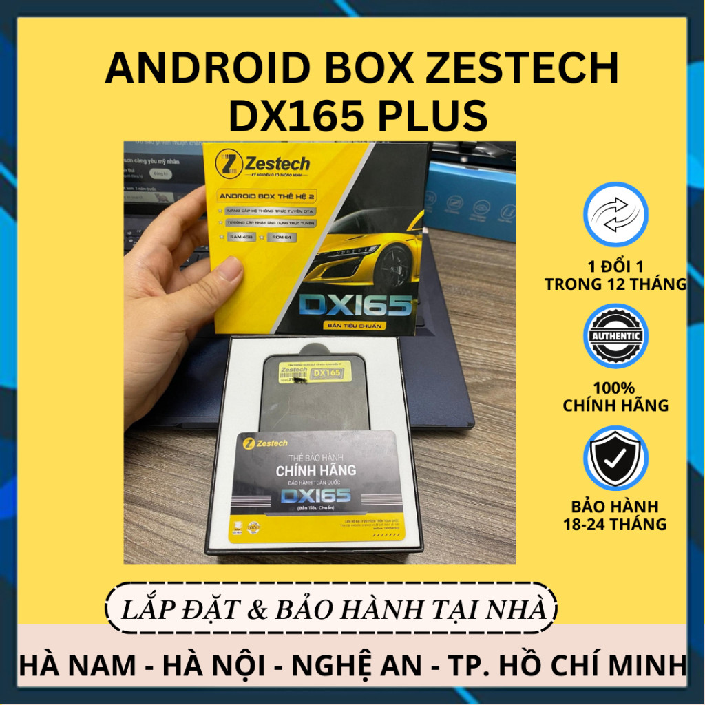[Hàng mới về] Android Box Zestech DX165 Plus | Chính hãng
