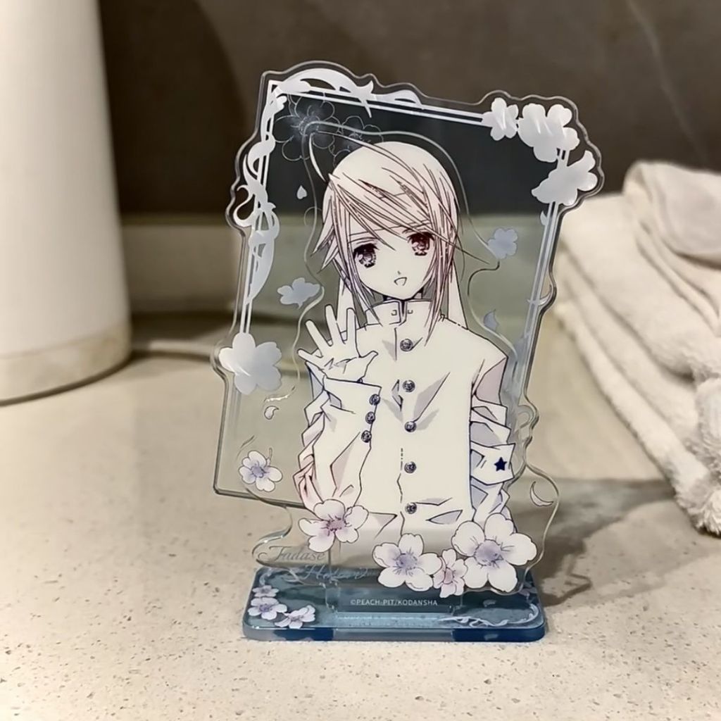Shugo Chara Acrylic Đứng Tsukiyomi Ikuto Hình Hiển Thị Anime Móc Khóa Hàng Accesorios Bộ Sưu Tập Bàn