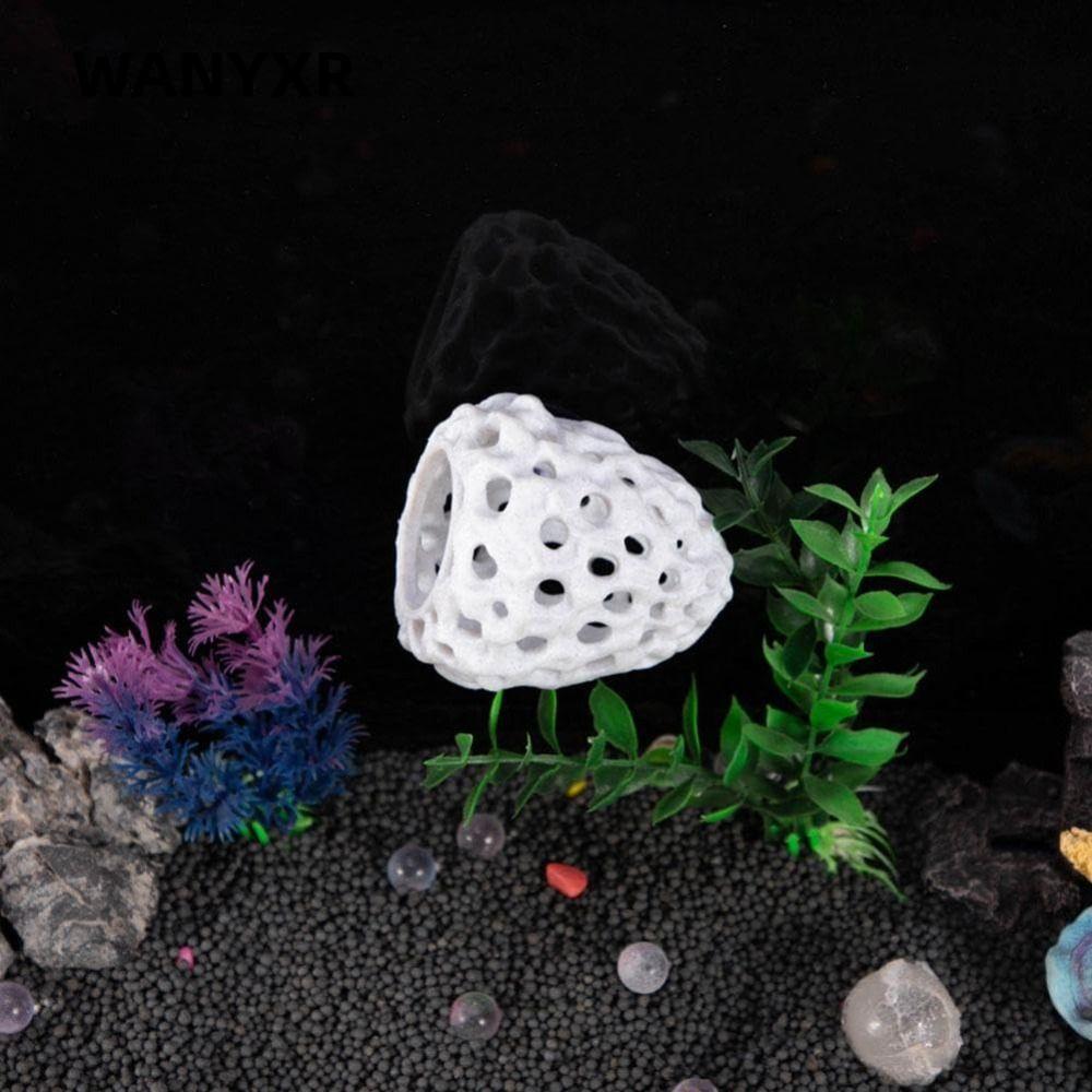 WANYXR Bể Cá Tôm Hide, Plaything Dome Hide Bể Cá Tôm Nơi ẩn náu, Đồ Chơi Tương Tác Tôm Bể Cá Ẩn Để T