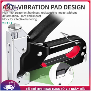 Tặng kèm 800 đinh，Súng bắn ghim đa năng, Kìm bắn đinh ghim cầm tay 3 trong 1 có tăng lực,cỡ 4-14 mm