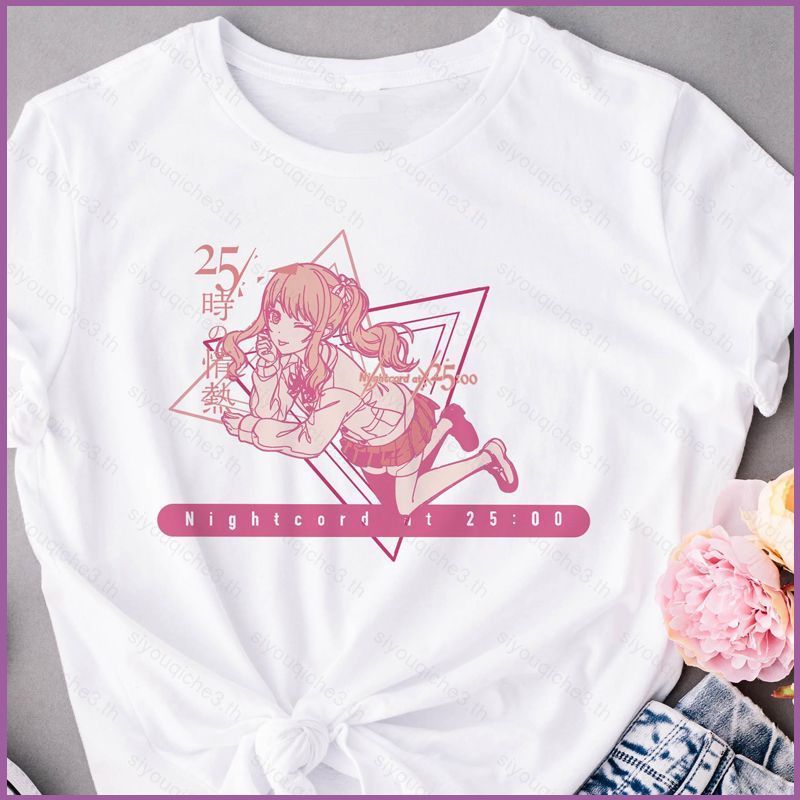 Áo thun ngắn tay anime Akiyama Mizuki từ Project Sekai