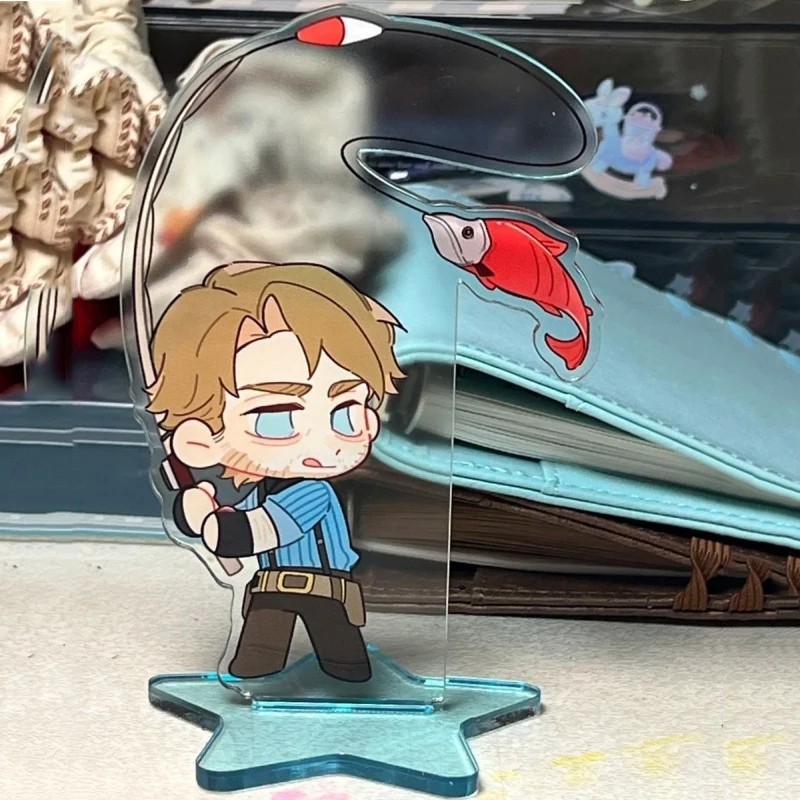 Standee Red Dead Redemption 2 RDR2 mô hình nhân vật Arthur Morgan chibi mica trang trí bàn học quà t
