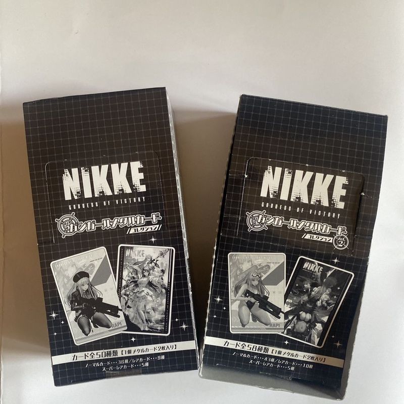 AP Goddess of Victory NIKKE Nikki First, Second Metal Card Collection Game Hàng hóa w