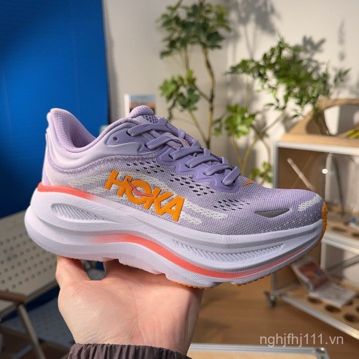 Giày chạy bộ Lotto HOKA ONE BONDI 9 - Công nghệ giảm shock, bền bỉ và chống trượt