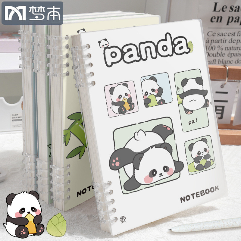 A5 Notebook Panda Lá Rời Notebook Dễ Thương B5 Notebook Nhật Ký Sinh Viên Notebook Dày