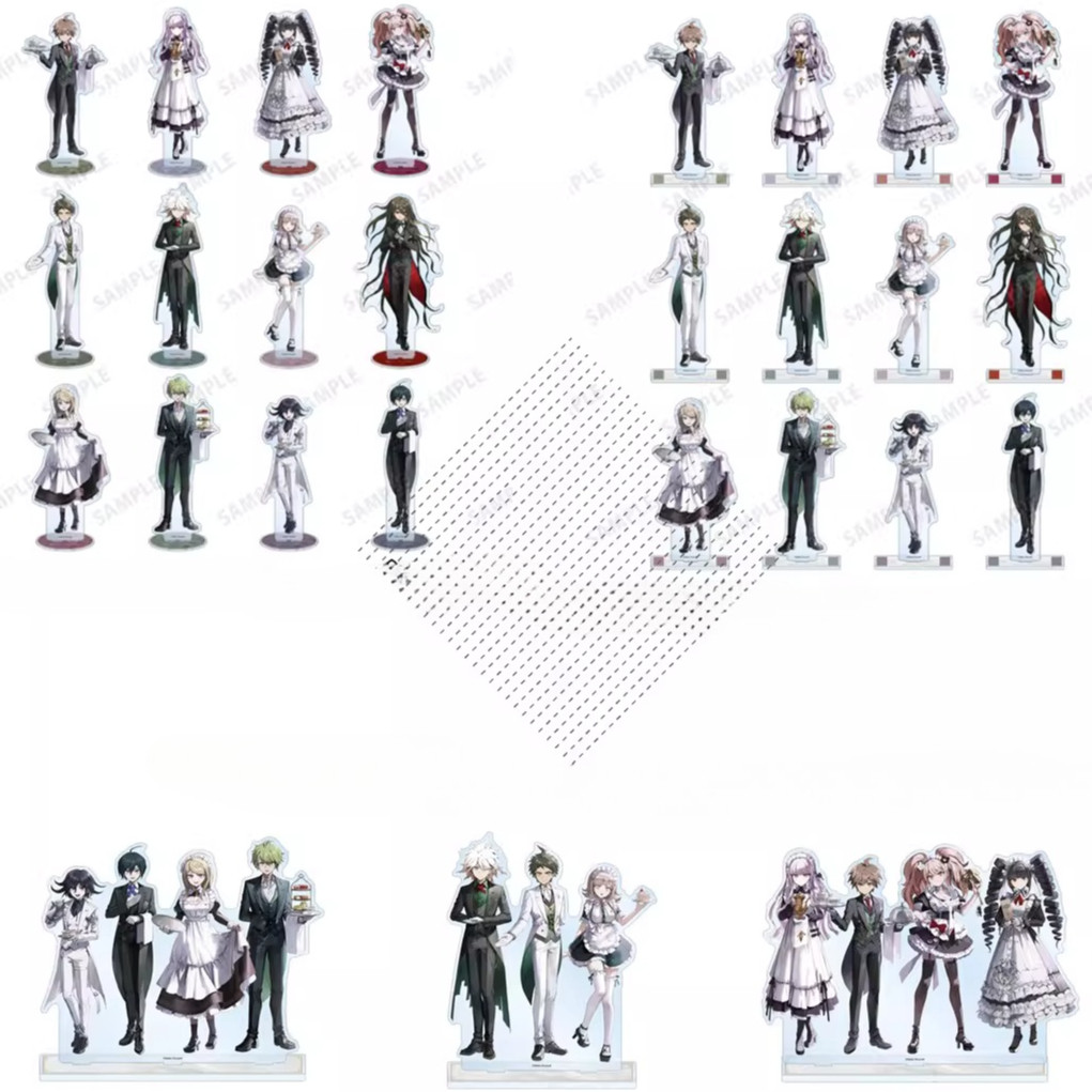 Trò Chơi Danganronpa Acrylic Đứng Búp Bê Anime Kirigiri Kyouko Chiaki Nanami Hình Cosplay Đồ Chơi Qu