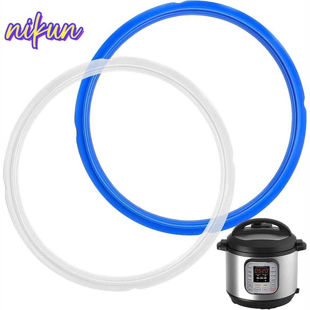 Vòng niêm phong nồi áp suất NIKUN, 3 / 4 / 5 / 6 / 8 Quarts Chịu nhiệt độ cao Nồi cơm điện Vòng sili