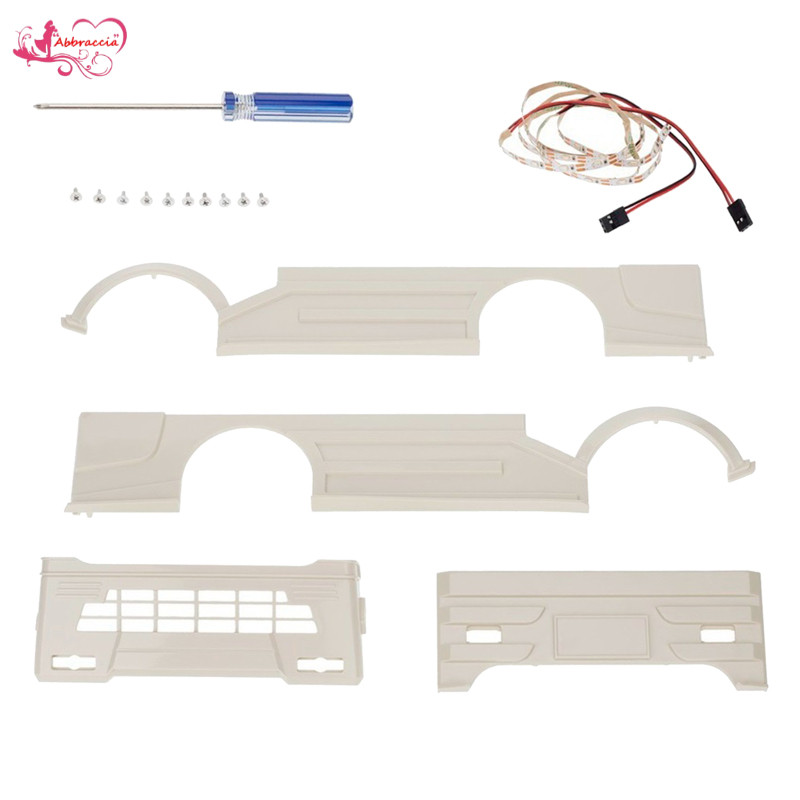 RC Thân xe bao quanh cho WPL D12 4WD Mô phỏng RC Drift Phụ tùng xe hơi