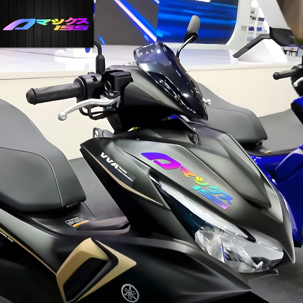 Dành Cho AEROX155 NVX155 AEROX 155 Katakana Xe Máy Dán Moto Xe Tay Ga Đầu Thân Kính Chắn Gió Phụ Kiệ