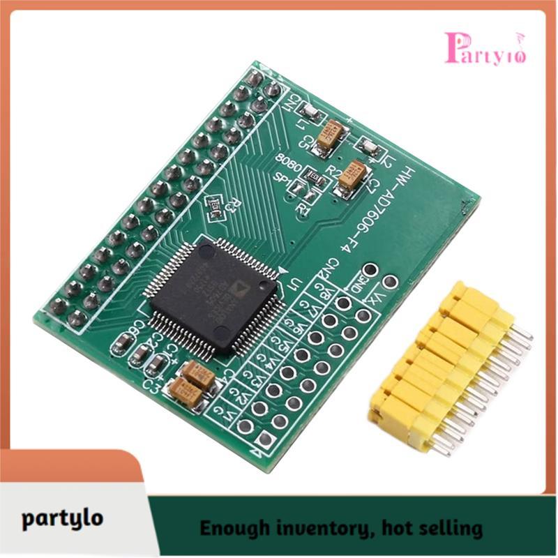 [partylo] AD7606 Mô-đun ADC đồng bộ 8 kênh 16-Bit- Thu thập dữ liệu tốc độ cao 200KHz