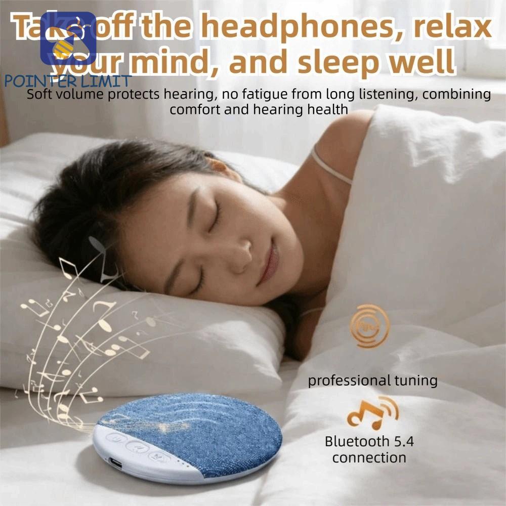 POINTER LIMIT Under Pillow Loa Bluetooth, Máy âm thanh siêu mỏng Mini, Máy nghe nhạc để ngủ ngon hơn