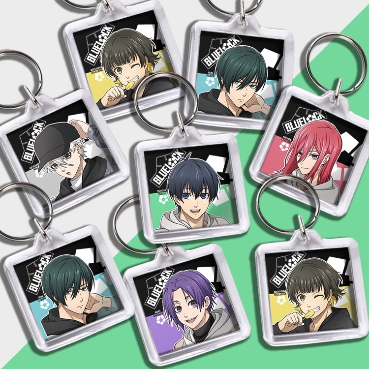 Móc Khóa Anime - Blue Lock (2M) - Móc Khóa, Keychain, Phụ Kiện Manga Hình Blue Lock