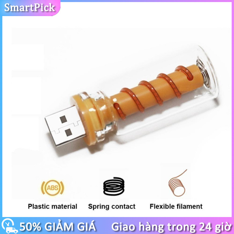 Bóng đèn LED dây tóc Edison USB 5V điều chỉnh độ sáng Điều Khiển Cảm Ứng，Đèn LED Ánh Sáng Khí Quyển，