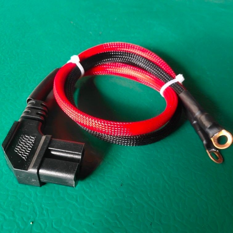 10awg6 Vuông Xe Điện Dây Điện Pinzi Khuỷu Tay Đậm Loại T Cắm Công Suất Cao Cổng Sạc Cáp Kết Nối 03-1