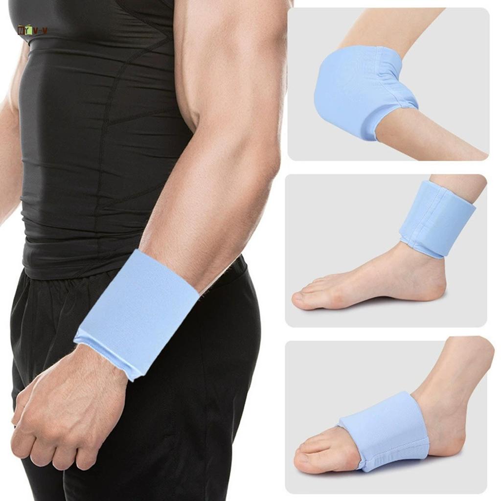 Nóng Lạnh Cổ Tay Và Mắt Cá Chân Băng Có Thể Tái Sử Dụng Gel Mềm Nén Quấn Cho Chấn Thương Thể Thao Sư