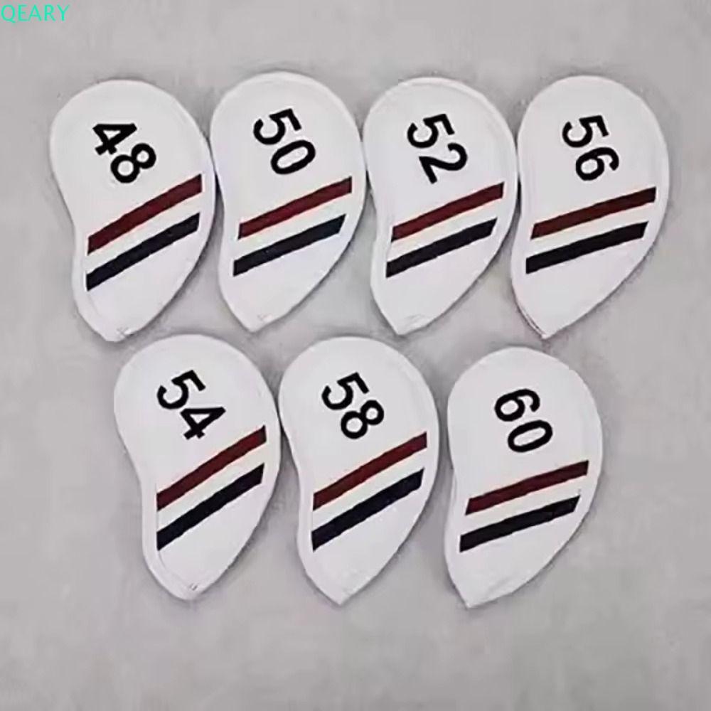 QEARY Golf Wedge Cover, Da PU 48 50 52 54 Độ Sand Wedge Headcover, Universal Angle Club Big Number 5