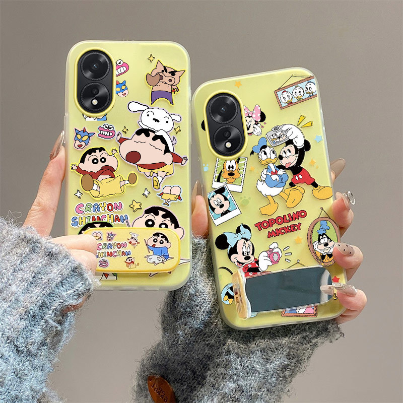 Ốp lưng oppo a18 oppo a38 ốp lưng gương khung điện thoại