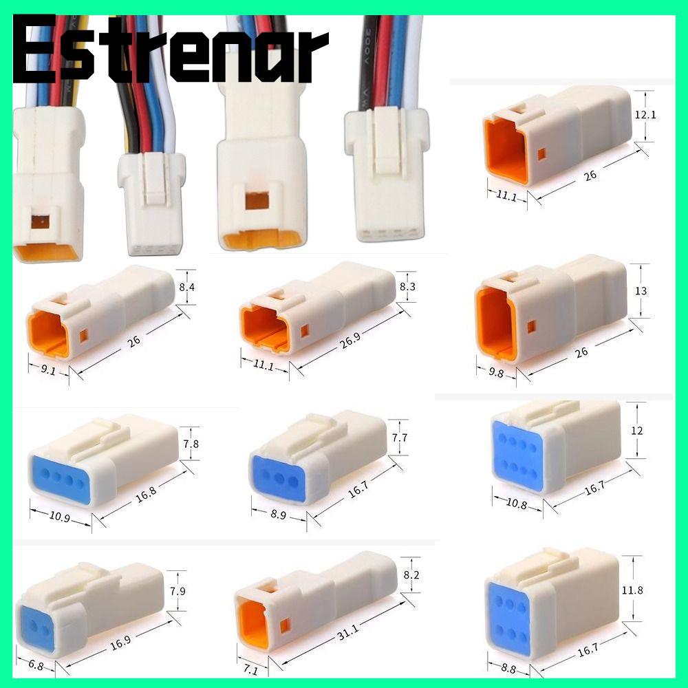 ESTRENAR JST JWPF Nam Nữ Mông Cắm, 03R-JWPF-VSLE-S JWPF-VSLE-S Đầu Nối Cáp Chống Thấm Nước, Chống Th