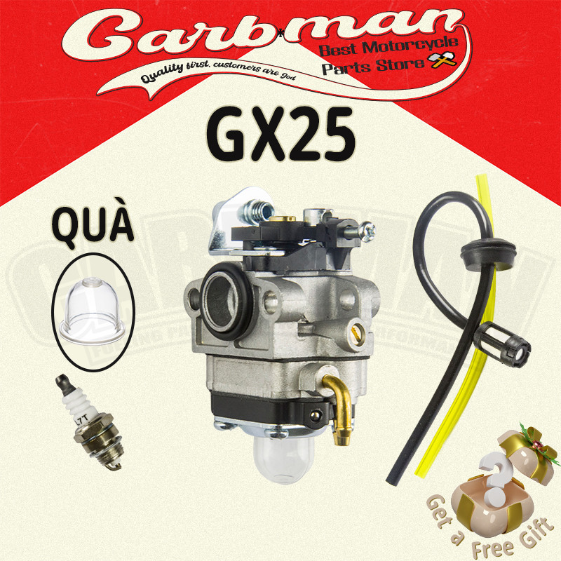 BÌNH XĂNG CON CHẾ HOÀ KHÍ MÁY CẮT CỎ GX25 - GX35 CÁC DÒNG MÁY 4 THÌ HONDA