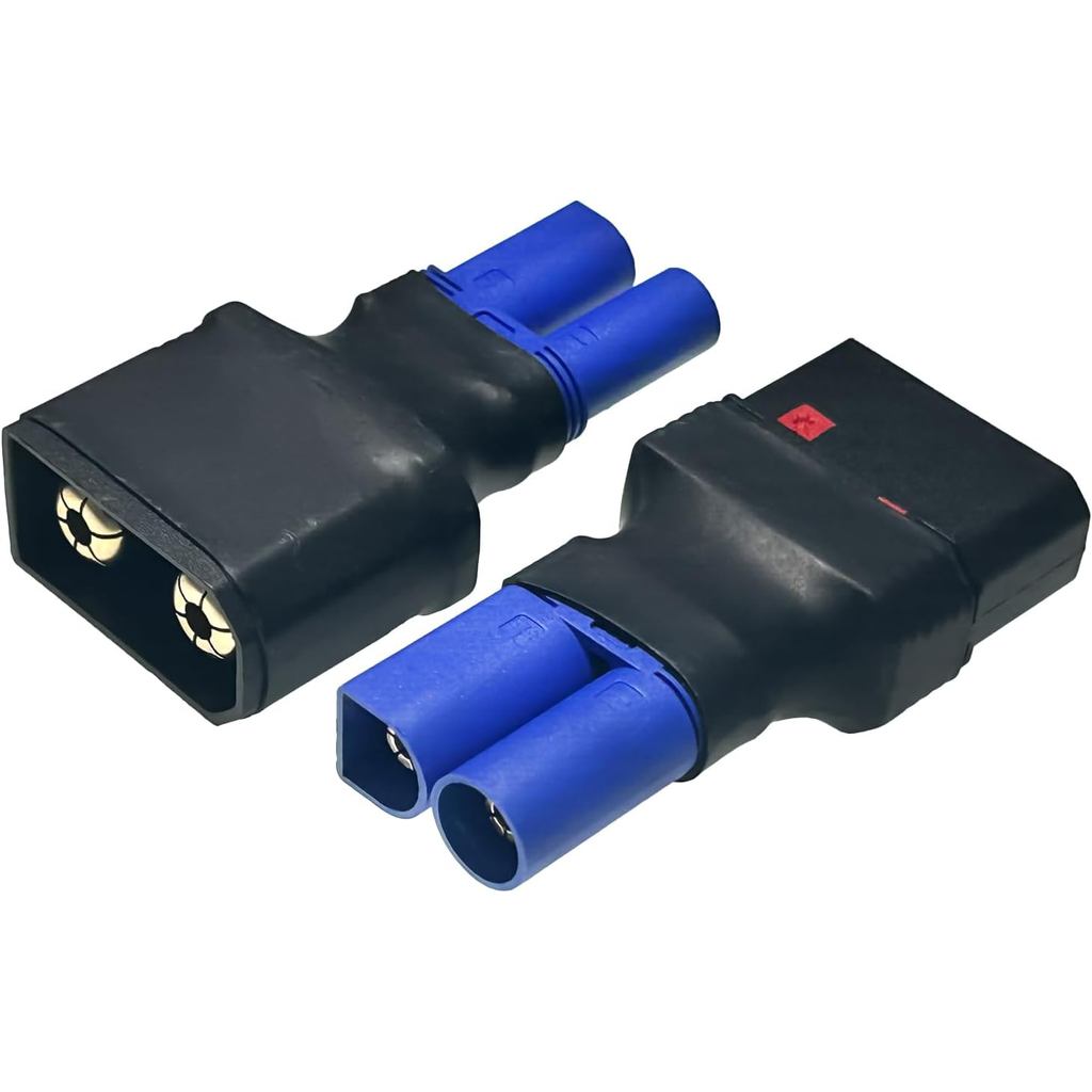 1 Cặp Bộ Chuyển Đổi QS8 Sang EC5, Đầu Nối Nam EC5 Nữ Sang QS8-S -, Đầu Nối Nam Sang QS8 Nữ EC5 Để Sạ