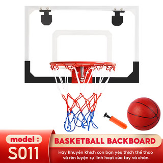 (OFF-BASKETBALL) KHUNG VÀ VÀNH BÓNG RỔ CÓ TẶNG LƯỚI + BÓNG + BƠM phù hợp luyện tập tại nhà