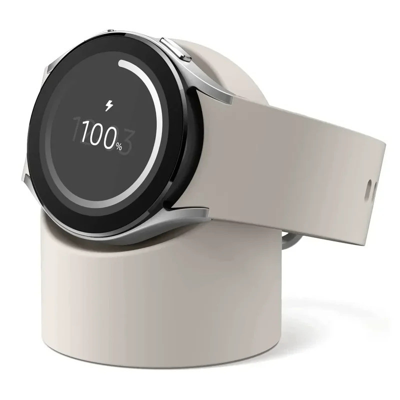 Tương thích với Đế sạc Samsung Galaxy Watch 7 6 5 40 44 46mm Galaxy Watch 5Pro Đế sạc silicon Đế sạc
