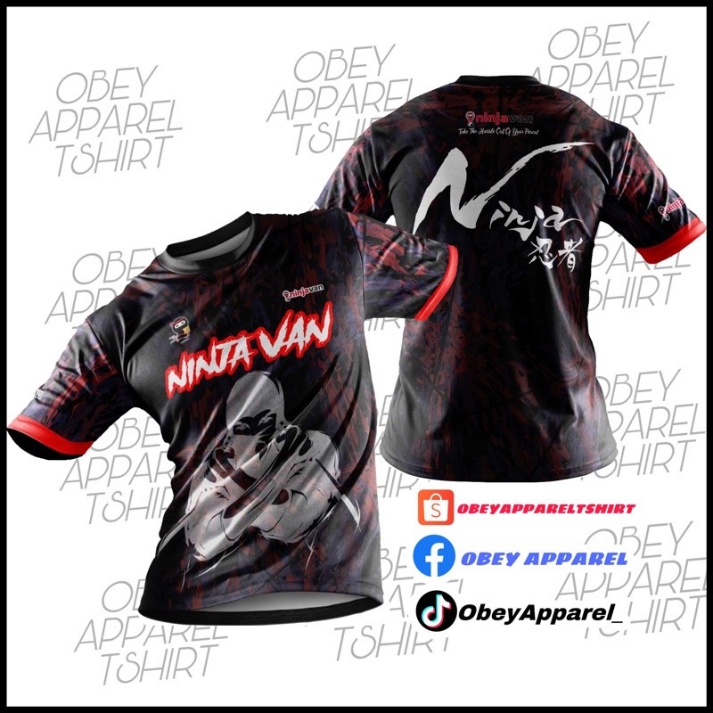 Áo thun Ninja từ thăng hoa | Baju Ninja Van