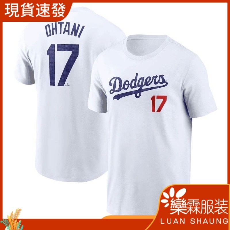 Áo thun ngắn tay Los Angeles Dodgers số 17 - Ohtani Shohei