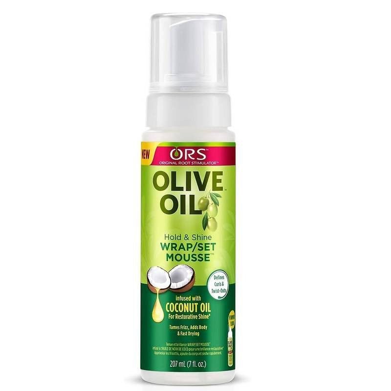 New Product#Olive Oil Styling Mousse Spray ORS OLIVE WRAP/SET MOUSSE coconut oil12Y