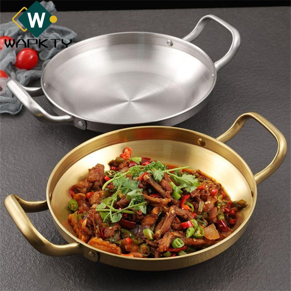 Chảo cơm hải sản WAPKTY có tay cầm Nồi khô Paella Pan
